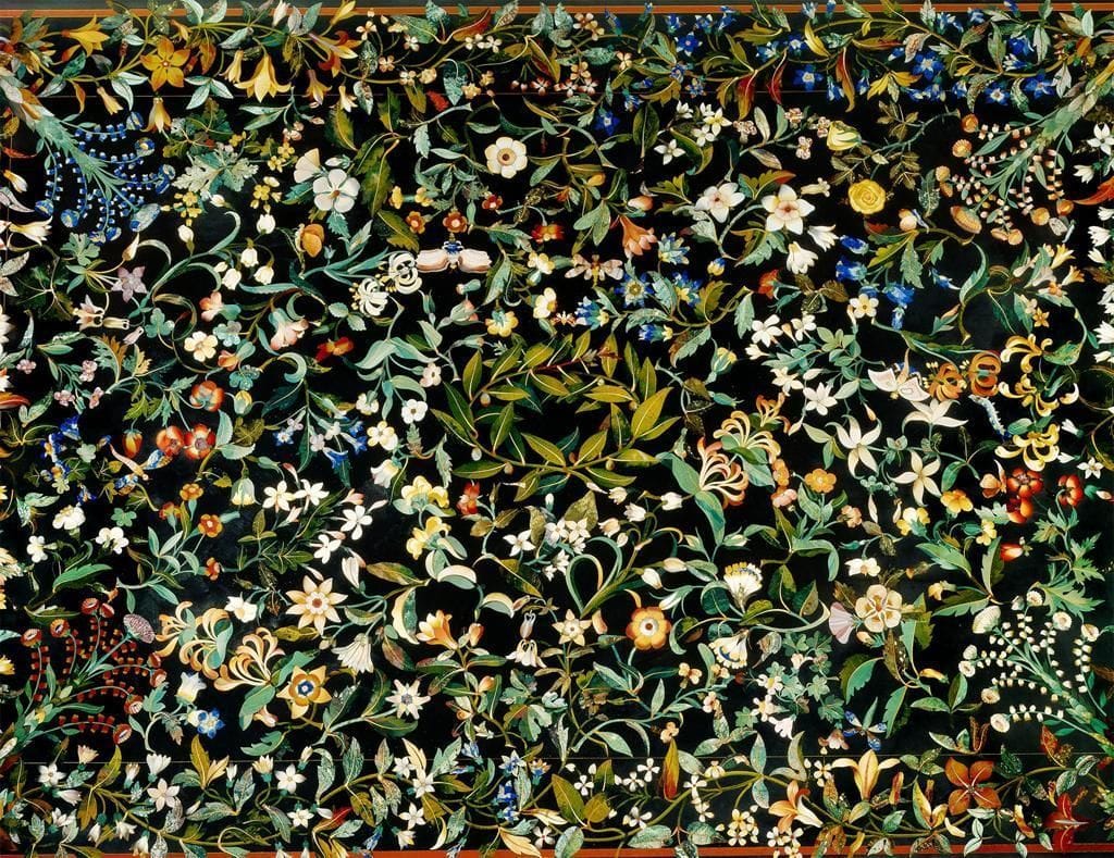 Artwork Title: Table of Flowers