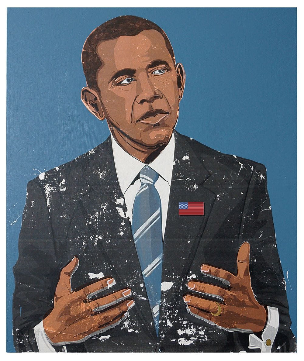 Artwork Title: Legacy: A Portrait of President Obama (44th)