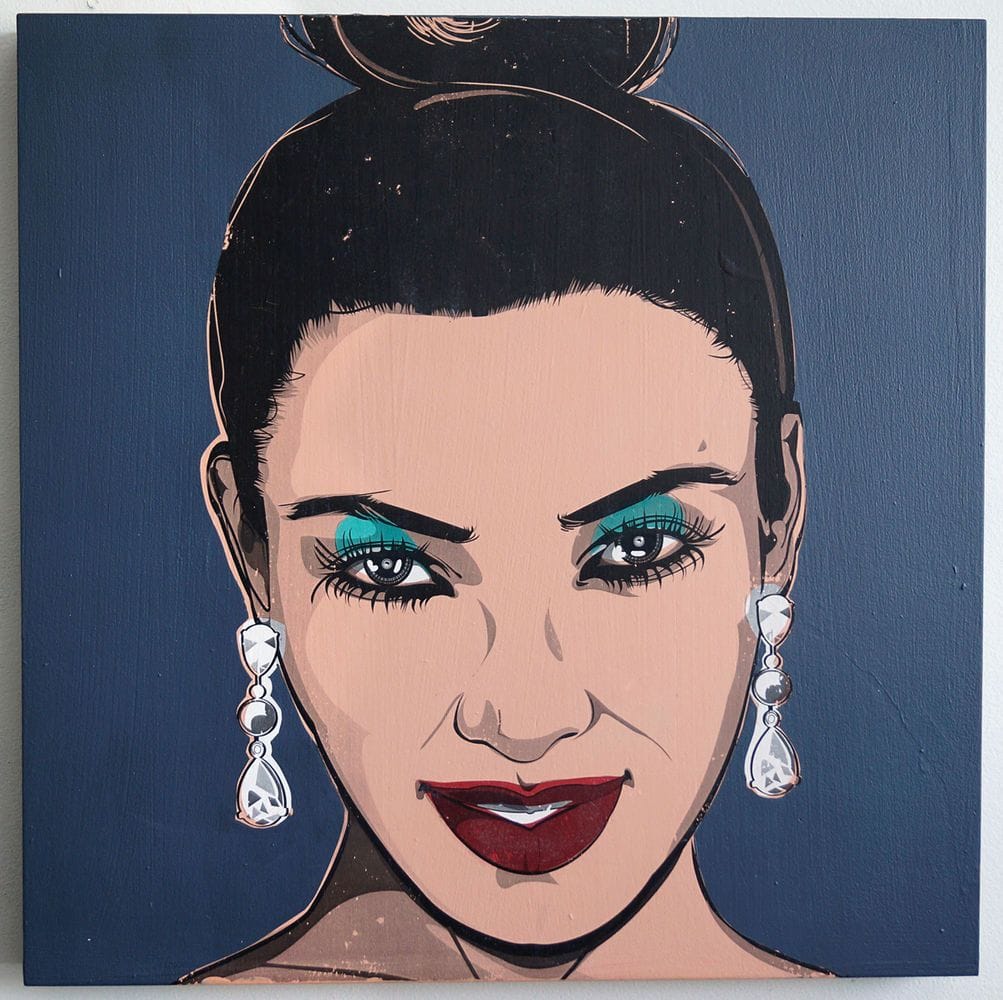 Artwork Title: A Modern  Monroe #3 A Portrait of Kim Kardashian West