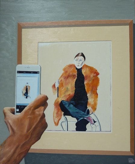 Artwork Title: Photographing Hockney, LA
