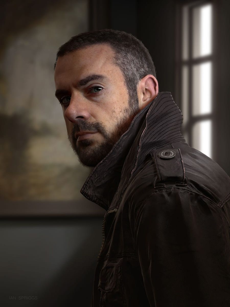 Artwork Title: Portrait of Richard Spriggs