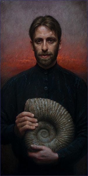 Artwork Title: Fossil Portrait (Self Portrait)