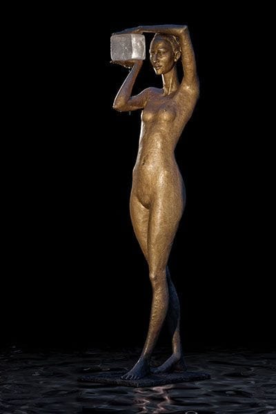 Artwork Title: Frau Mit Eis