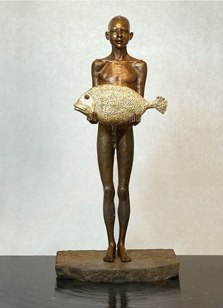 Artwork Title: Junge Mit Fisch