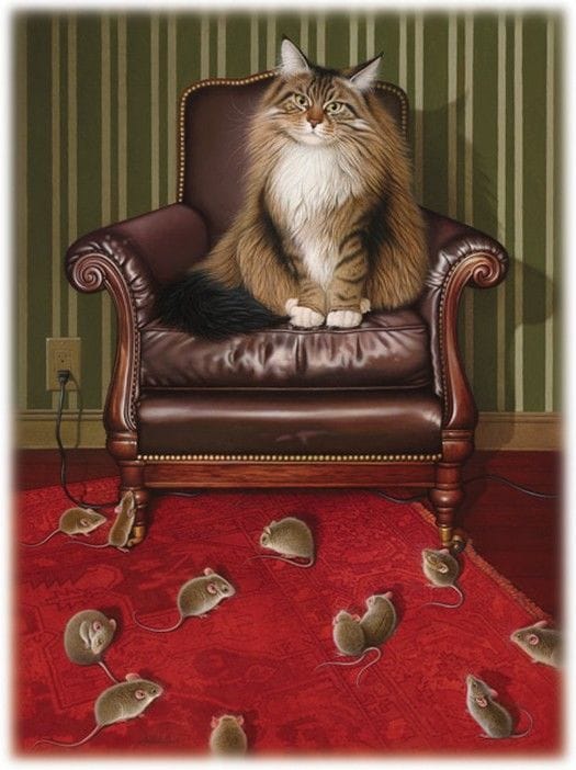 Artwork Title: Chairpurrson