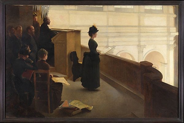 Artwork Title: The Organ Rehearsal