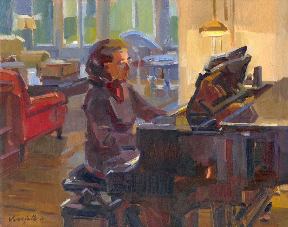 Artwork Title: Woman at the Piano