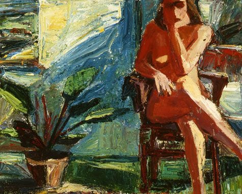 Artwork Title: Woman in Studio