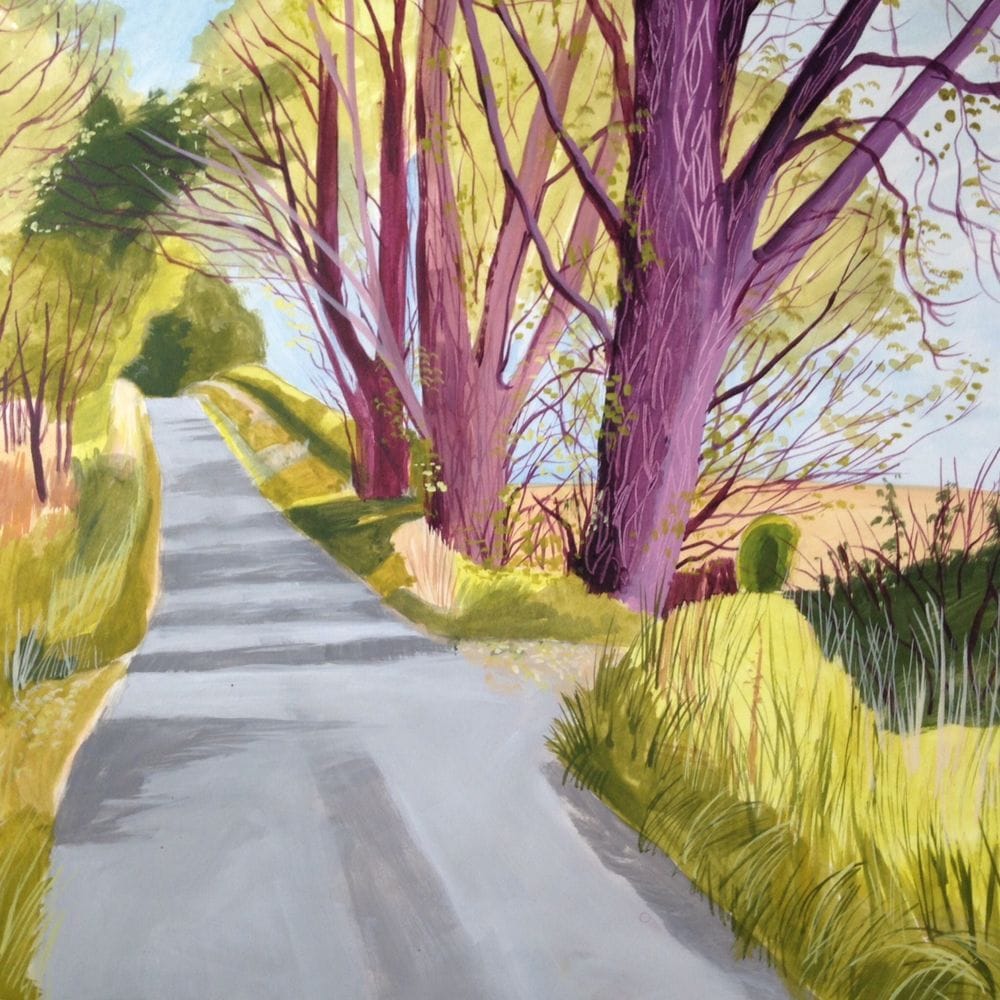 Artwork Title: Norfolk Lane