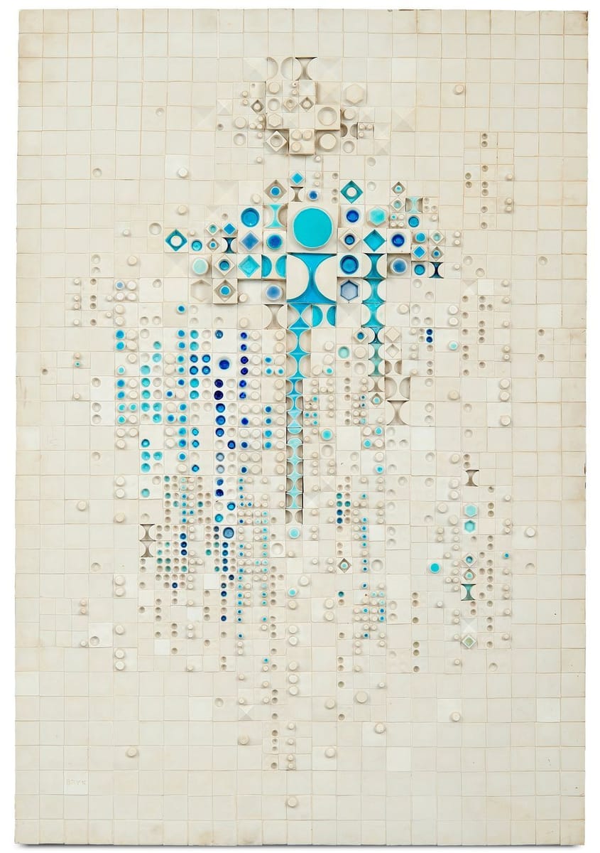 Artwork Title: A ceramic relief