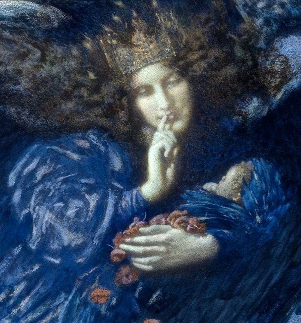 Artwork Title: Night with Her Train of Stars