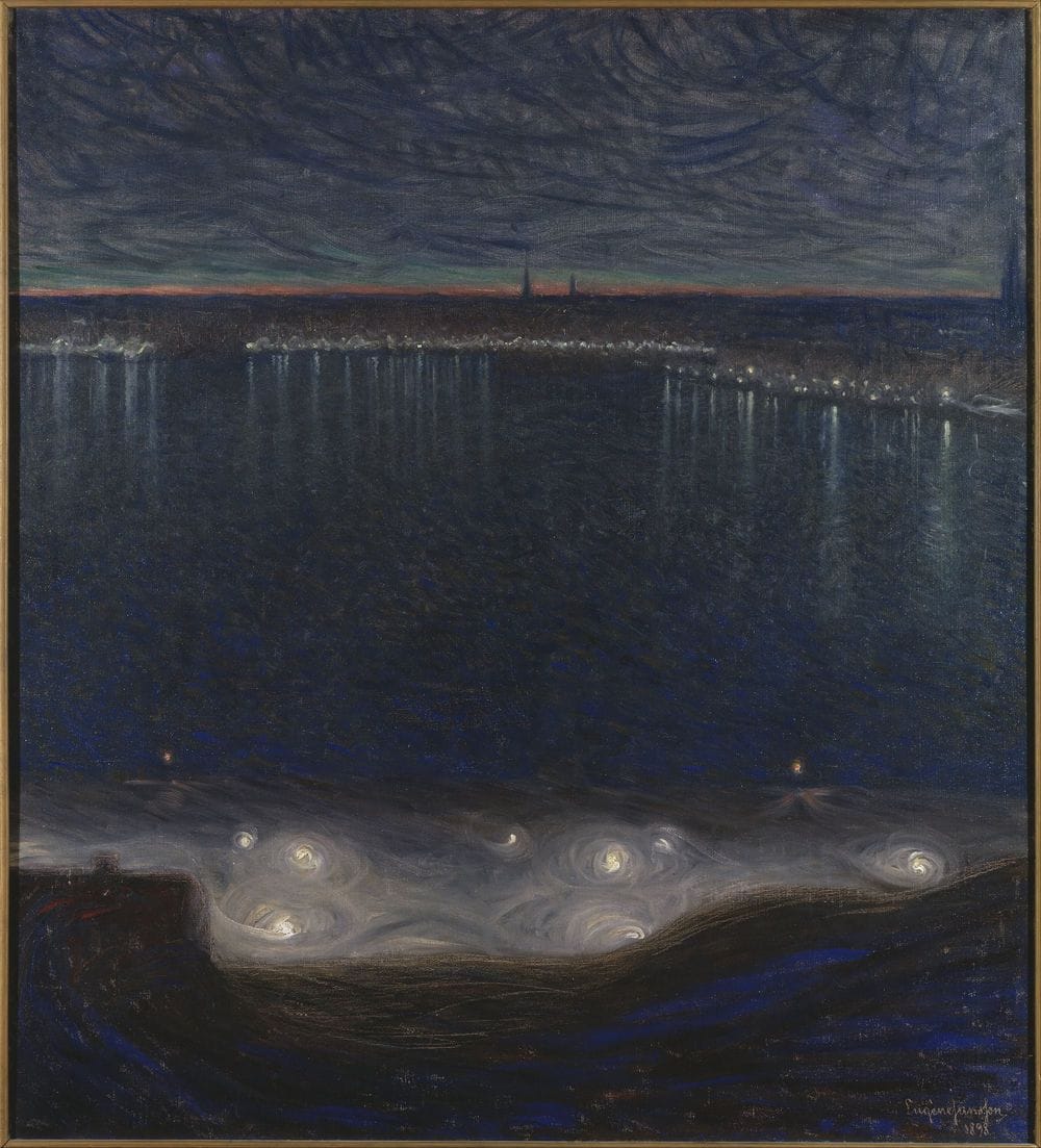 Artwork Title: Dawn over Riddarfjarden