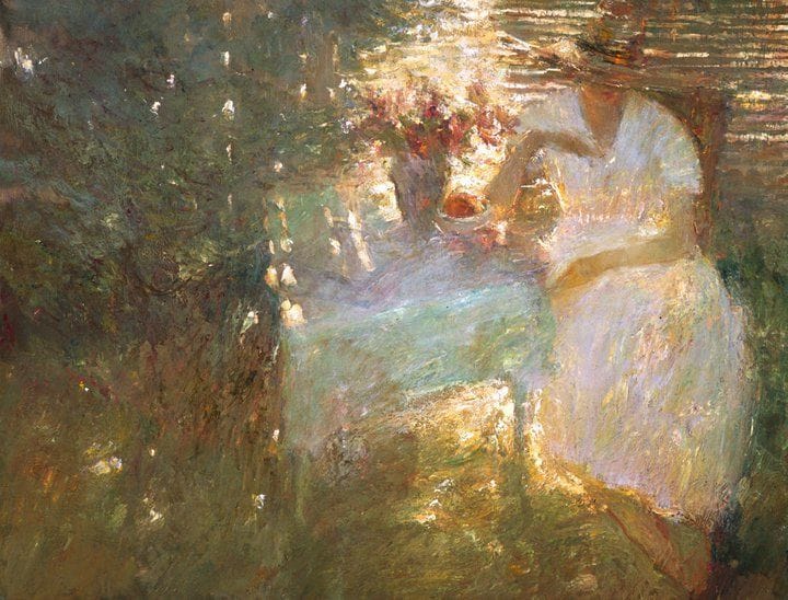 Artwork Title: Woman in the Sun Room