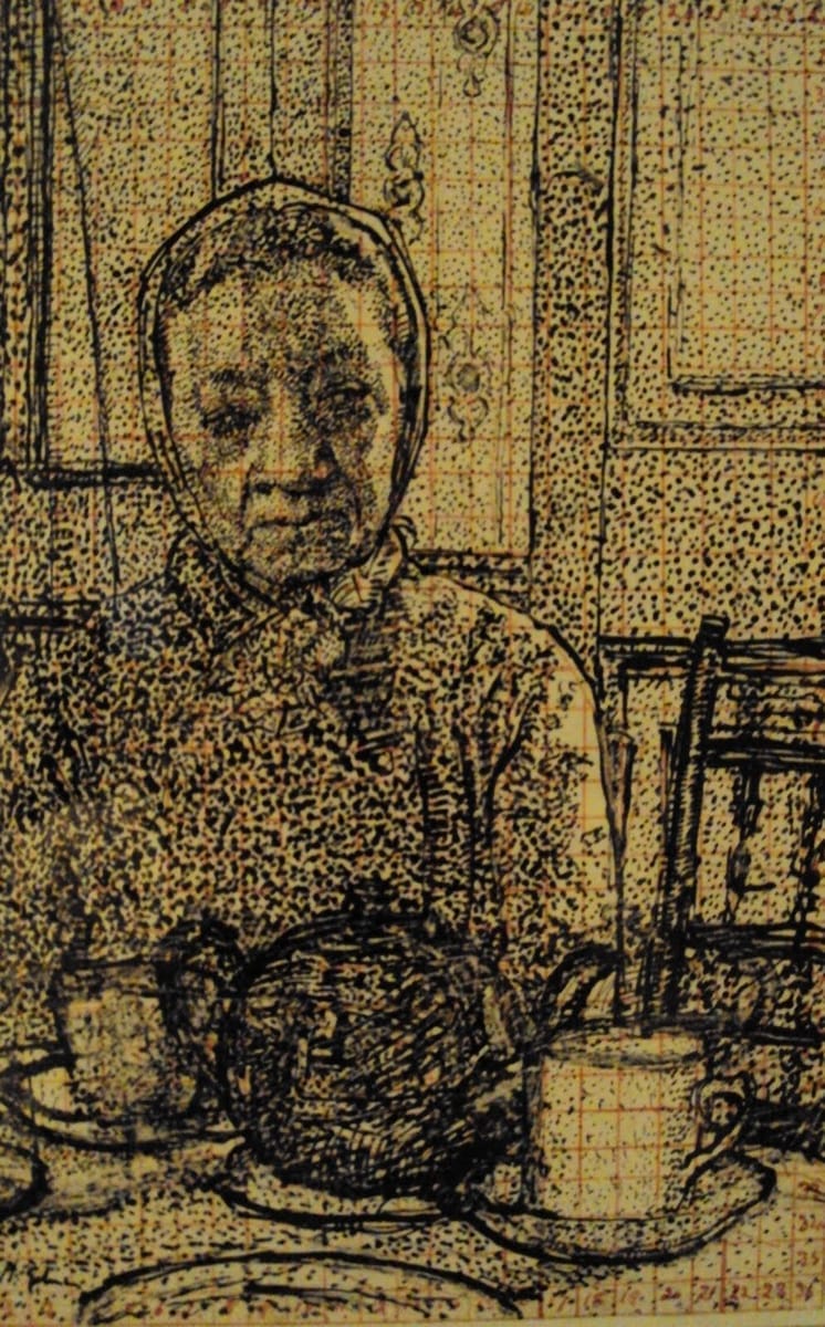 Artwork Title: Mrs Mounter at the Breakfast Table