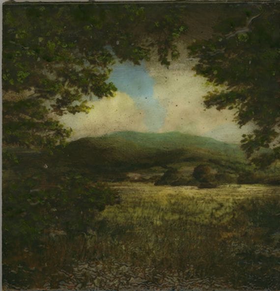 Artwork Title: Quantocks, Oil on Board