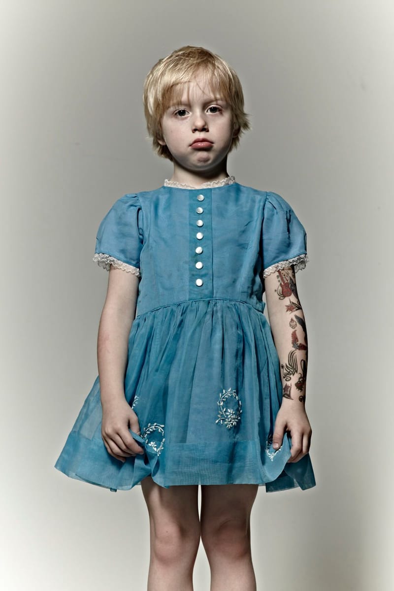 Artwork Title: Blue Organza (Fabrication Series)