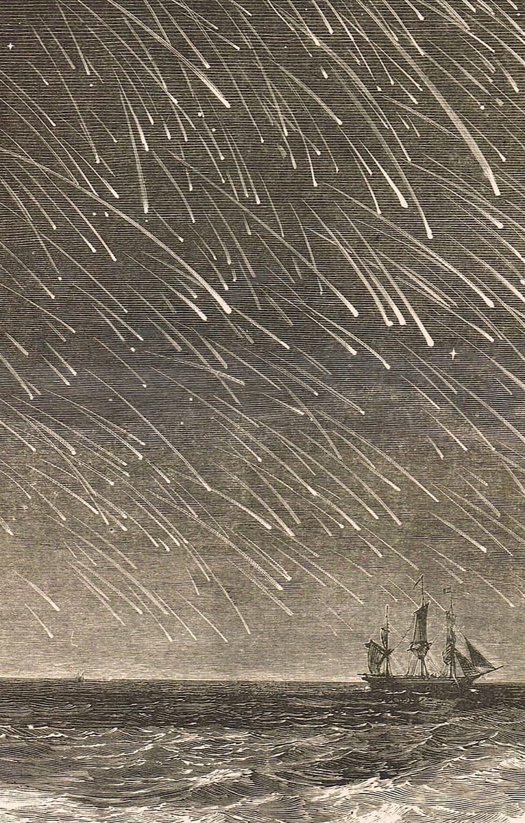Artwork Title: Meteoric Shower, as seen off Cape Florida