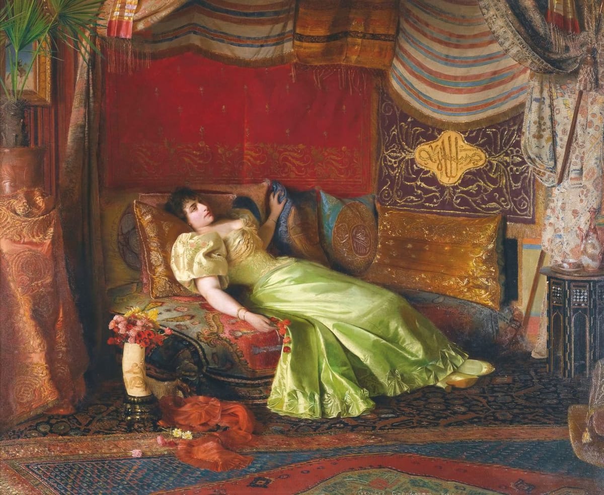 Artwork Title: Dreams of the Orient