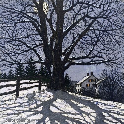 Artwork Title: Clear Winter Night