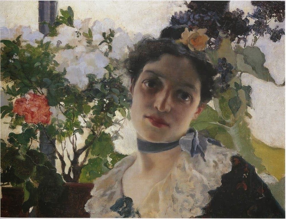 Artwork Title: Portrait of Clothilde