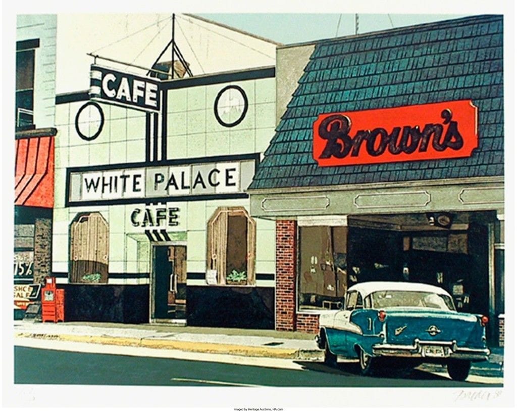 Artwork Title: White Palace Cafe