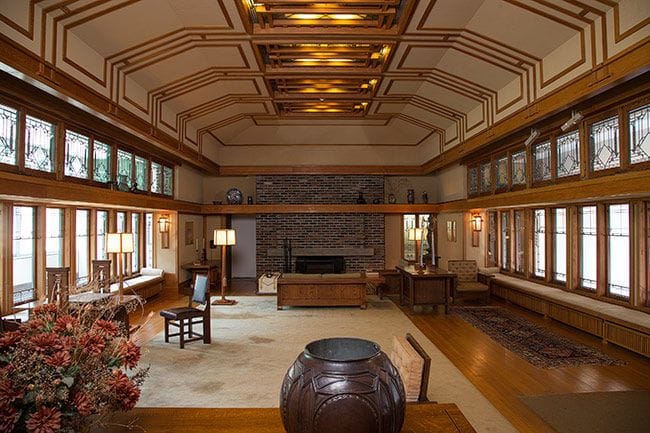 Artwork Title: Living room from the Little House, Wayzata, Minnesota