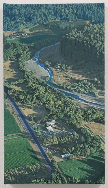 Artwork Title: Following the River,