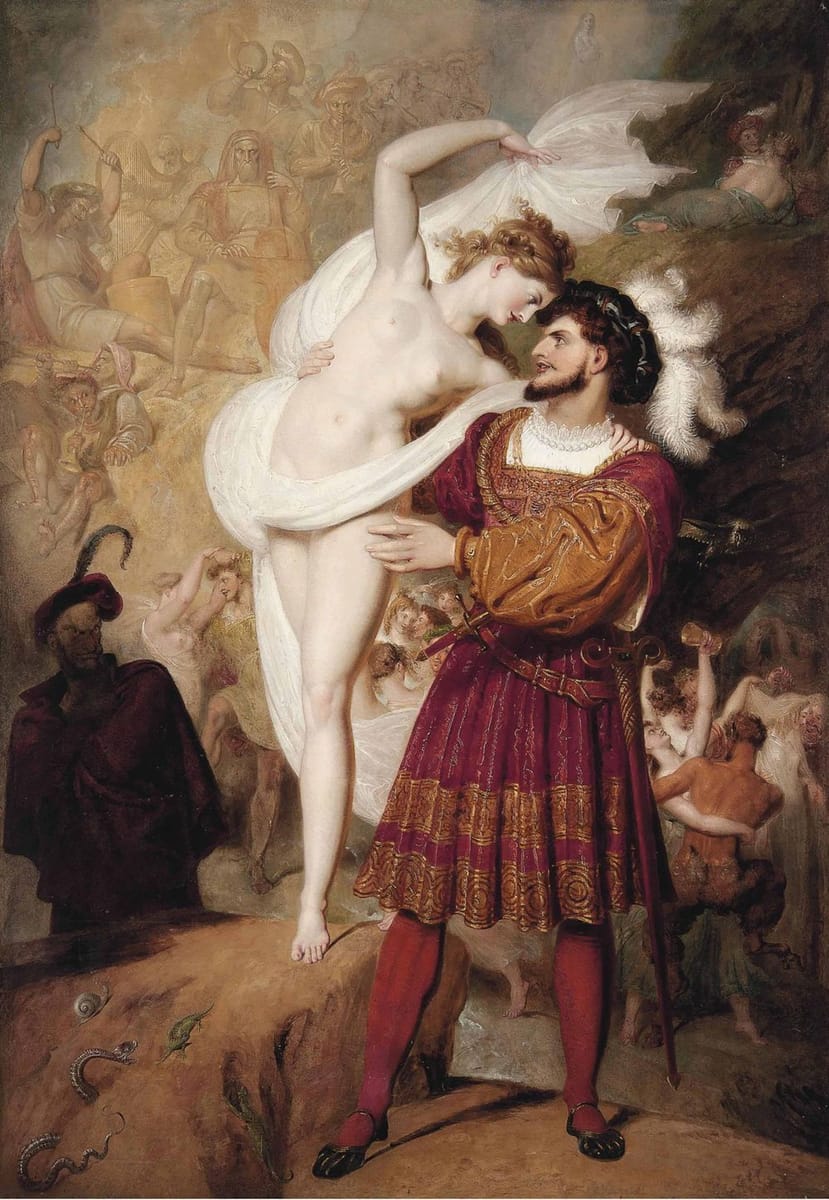 Artwork Title: Faust and Lilith