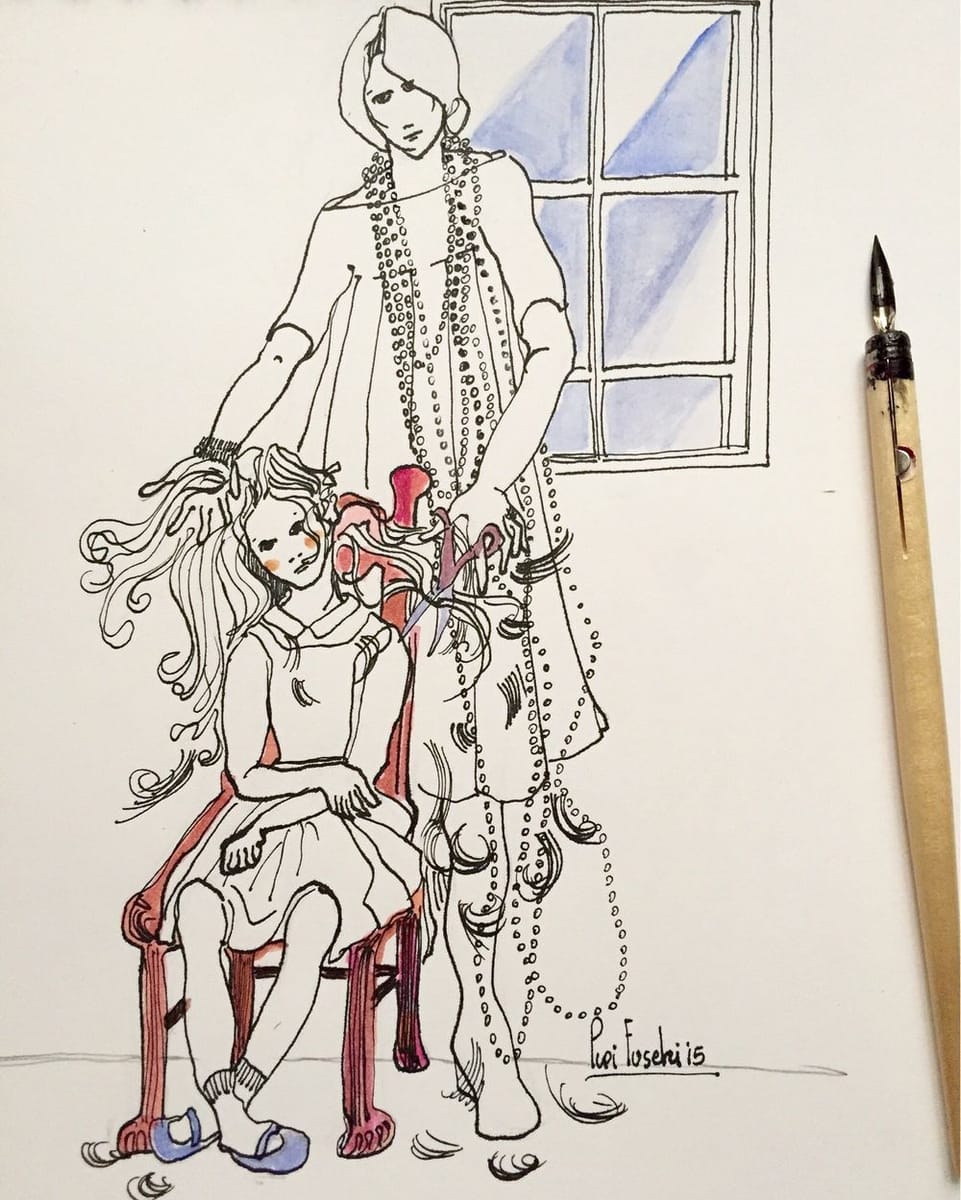 Artwork Title: Taglio Di Capelli