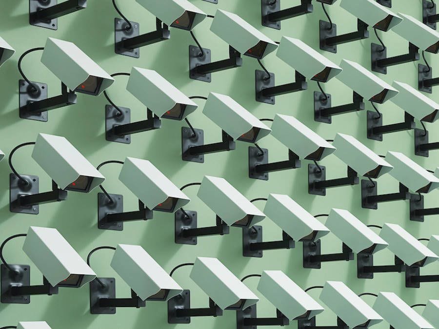 Artwork Title: Repetition - Security Camera