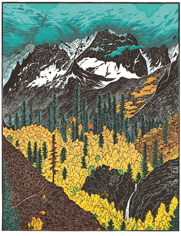 Artwork Title: Horse Creek Trail, Hoover Wilderness