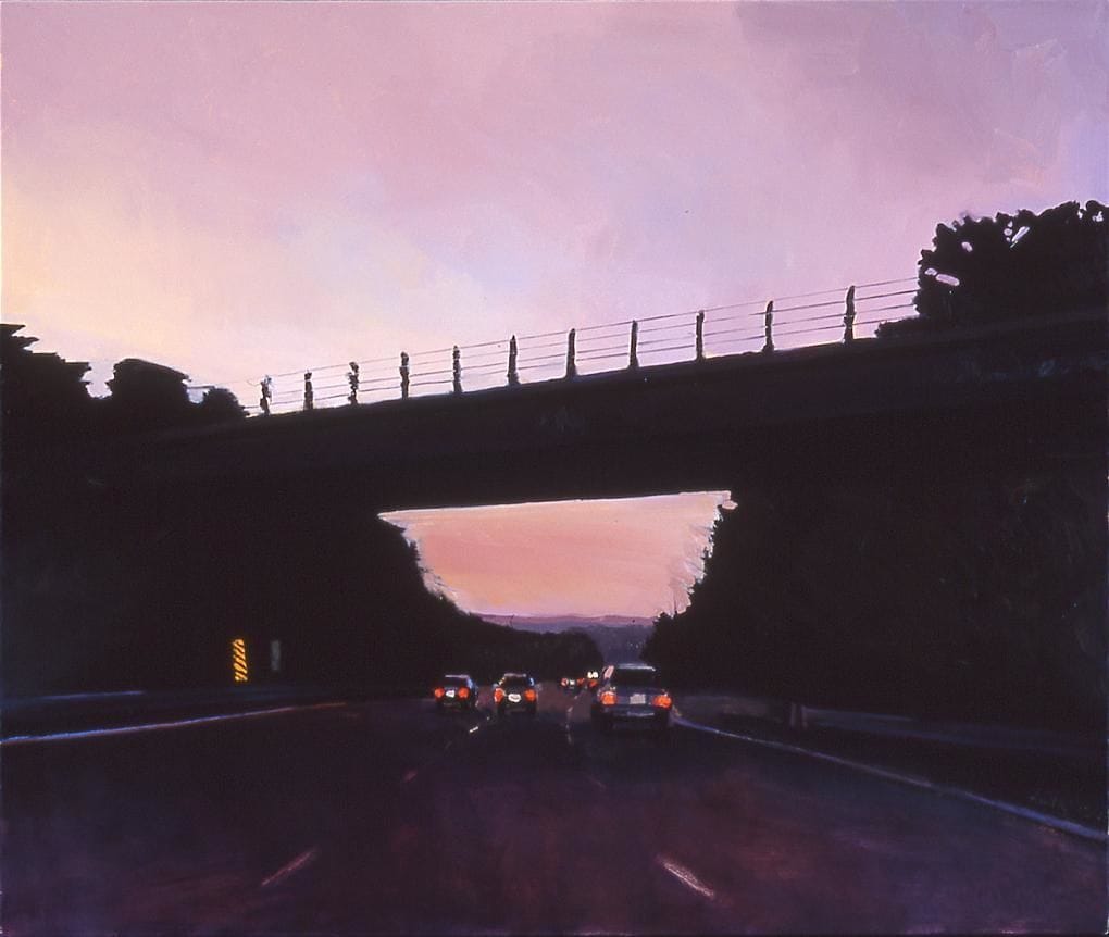 Artwork Title: Strange Summer Dusk Drive,    March
