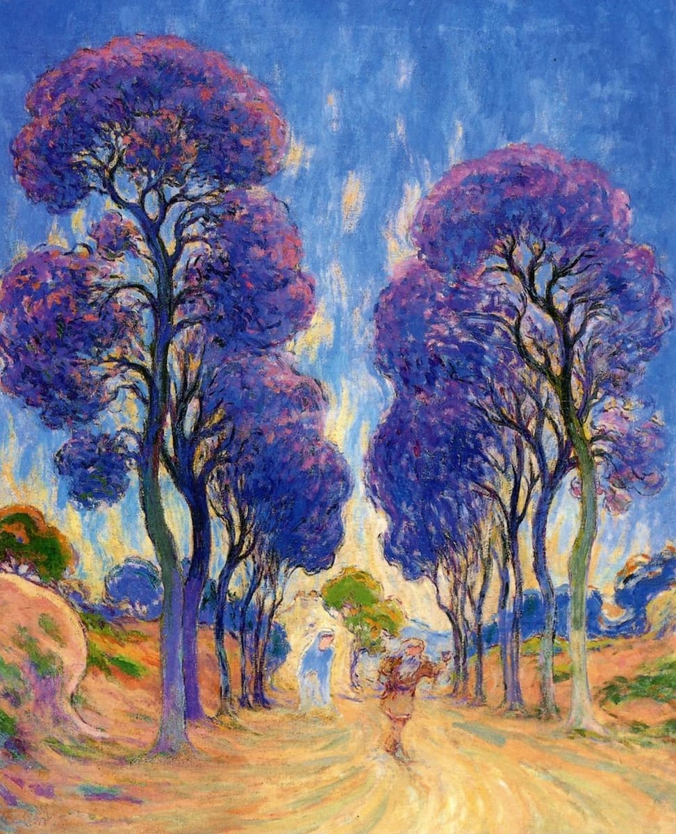 Artwork Title: Route Sous Les Arbres