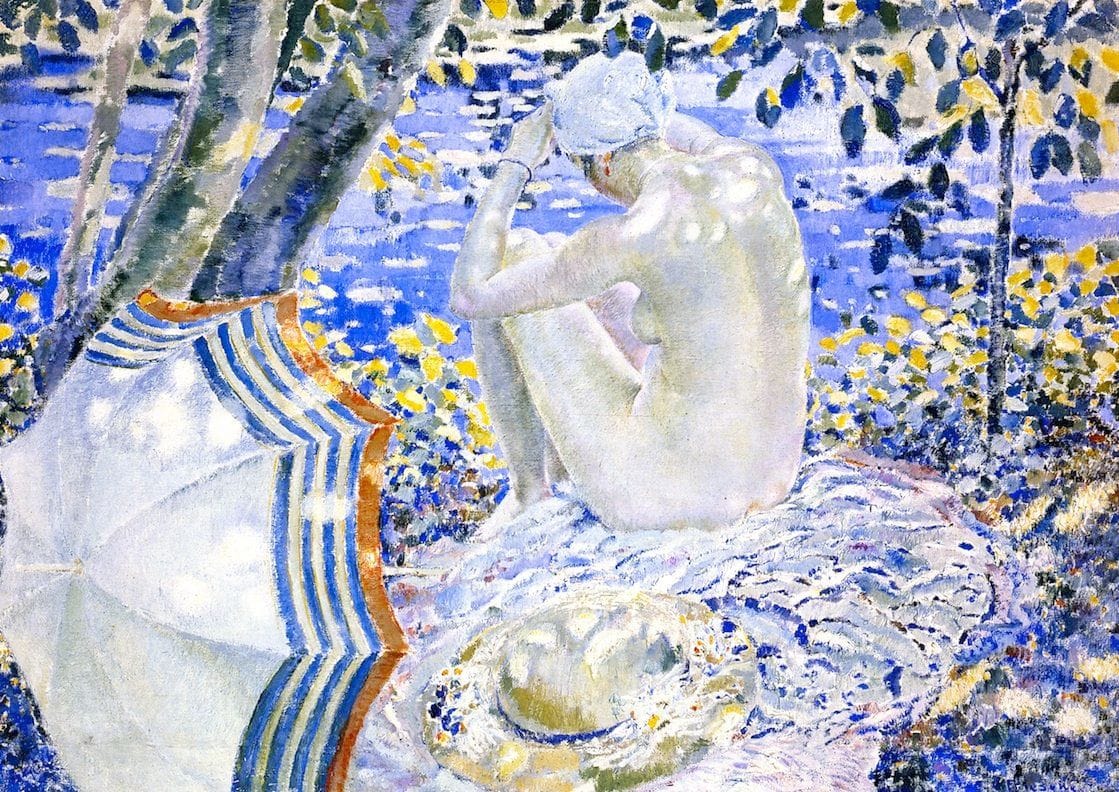 Artwork Title: On the Bank