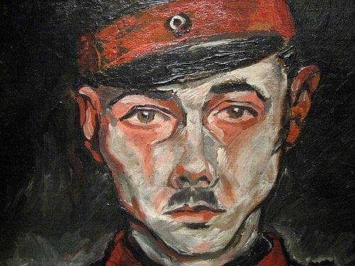 Artwork Title: Self-Portrait as Soldier (Detail)