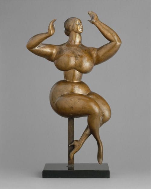 Artwork Title: Nude Woman with Upraised Arms