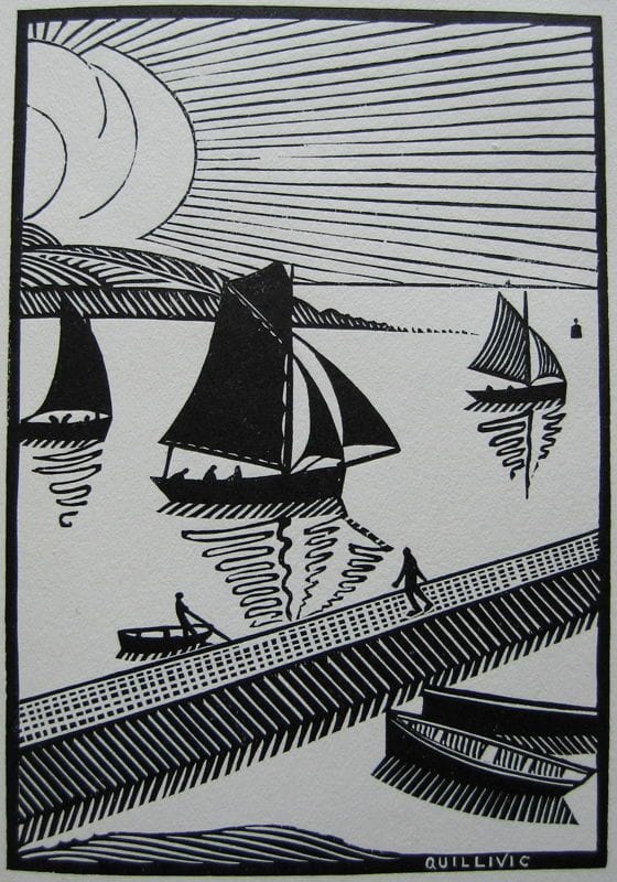 Artwork Title: Marine bretonne