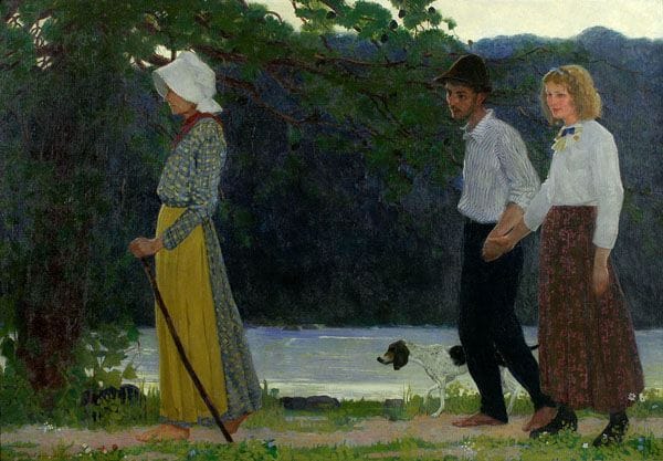 Artwork Title: Mountain Courtship