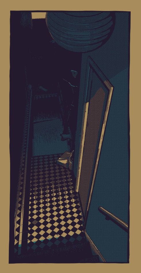 Artwork Title: Inside 17B