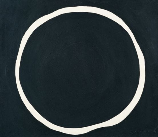 Artwork Title: White Circle