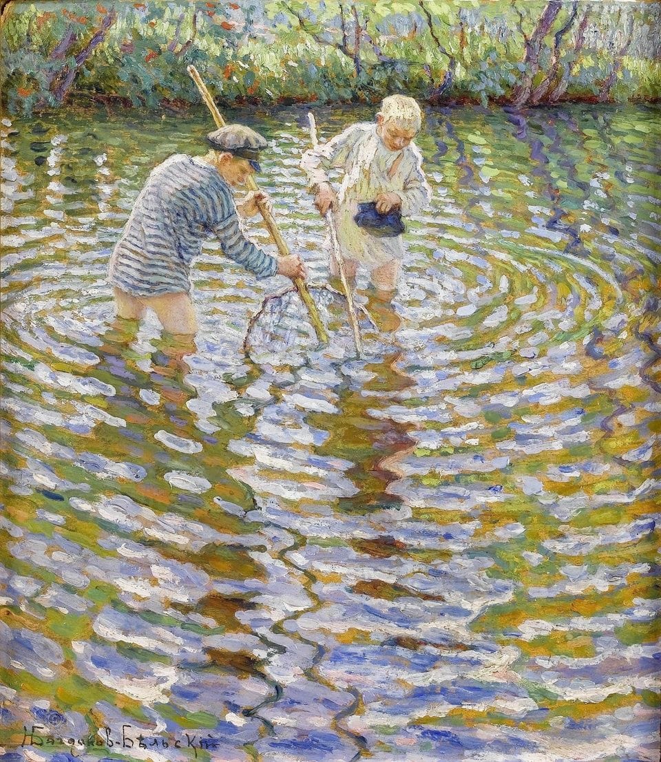 Artwork Title: Catching Crabs