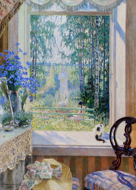 Artwork Title: Open Window onto a Garden