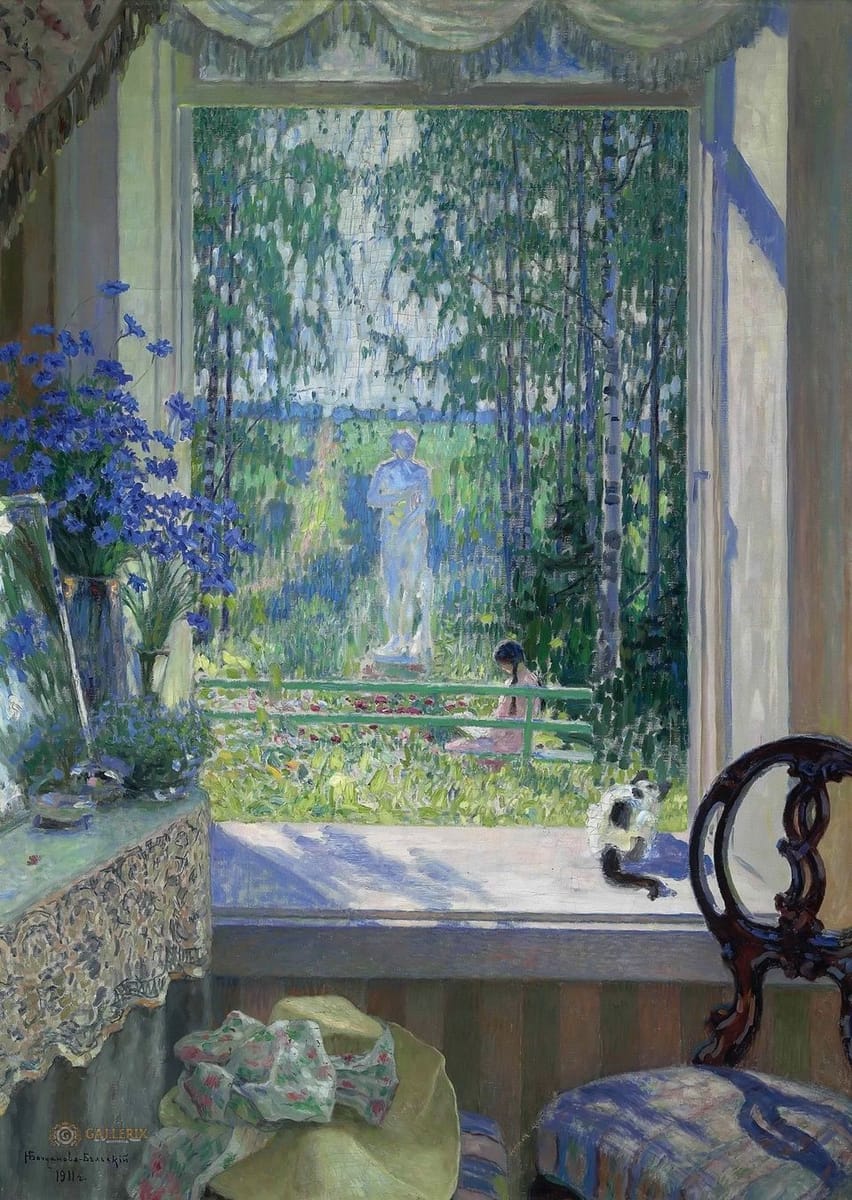 Artwork Title: Open Window onto a Garden