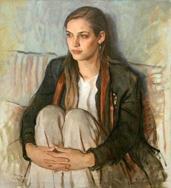 Artwork Title: Orange Scarf
