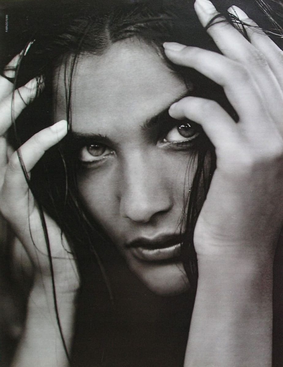 Artwork Title: Helena Christensen, Marie Claire Italia, April 1992