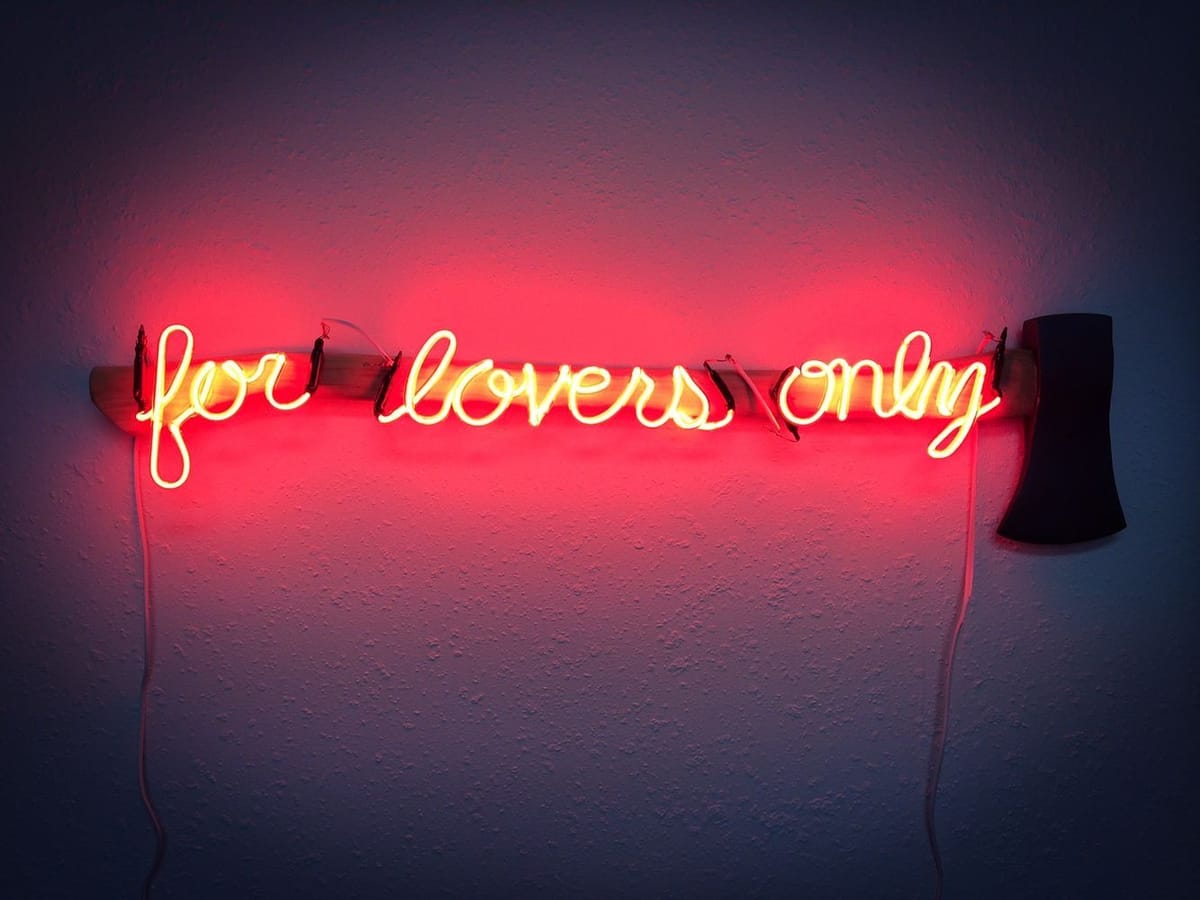Artwork Title: For lovers only