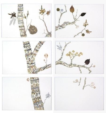 Artwork Title: Taupe and Metallic