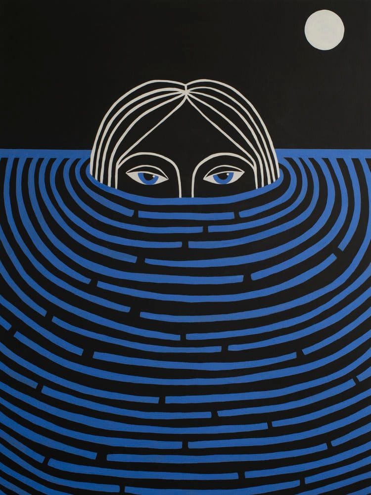Artwork Title: Lunar Water Watcher