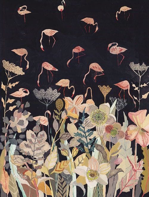 Artwork Title: Bird Sanctuary at Night