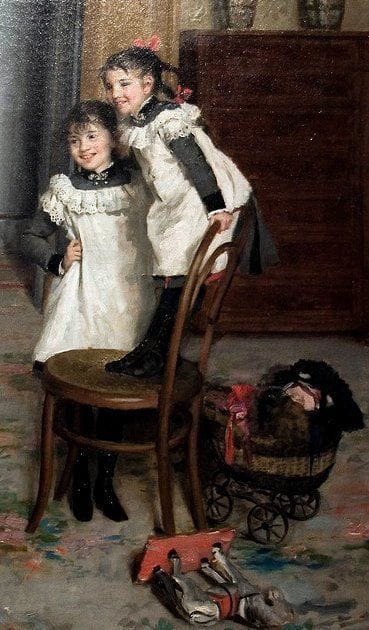 Artwork Title: Children at Play